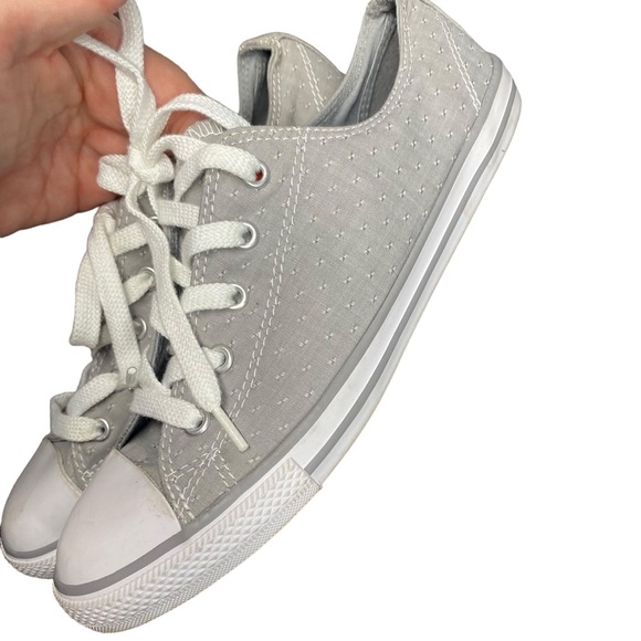 3-097 Converse Dainty Oxford Dolphin Gray - Picture 3 of 14